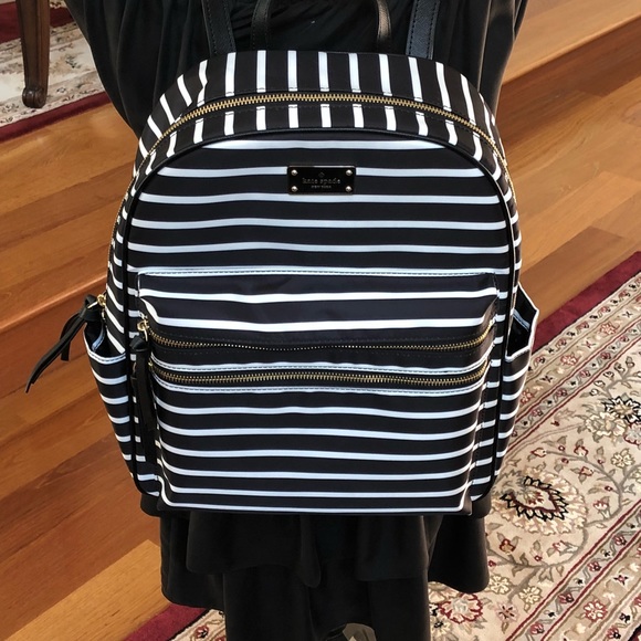 Kate spade Bradley stripe backpack&wristlet - Picture 8 of 8